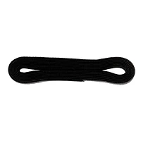 24 Pack: 1/2" Black Braided Elastic by Loops & Threads™