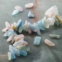 Pastel Morganite Nuggets & Chips Beads, 22mm by Bead Landing™