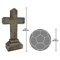 Design Toscano Balkan Vampire Blood Cross Statue Set
