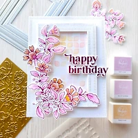 Pinkfresh Studio Essentials Blanket Stitch Rectangle Die Set