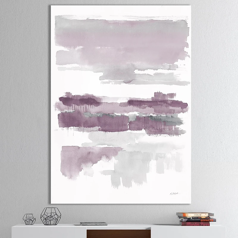 Designart - Purple Amethyst Wetlands