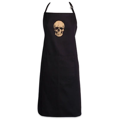 DII® Gold Skull Chef Apron