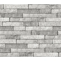 Brewster Gray Stone Peel & Stick Backsplash