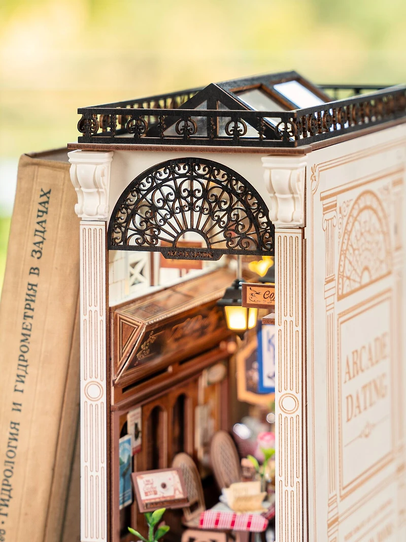 Rolife® Arcade Dating DIY Book Nook Shelf Insert Kit