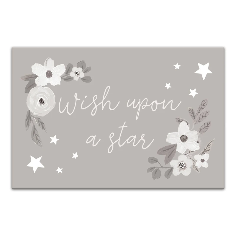 Wish Upon A Star 24" x 16" Canvas Wall Art