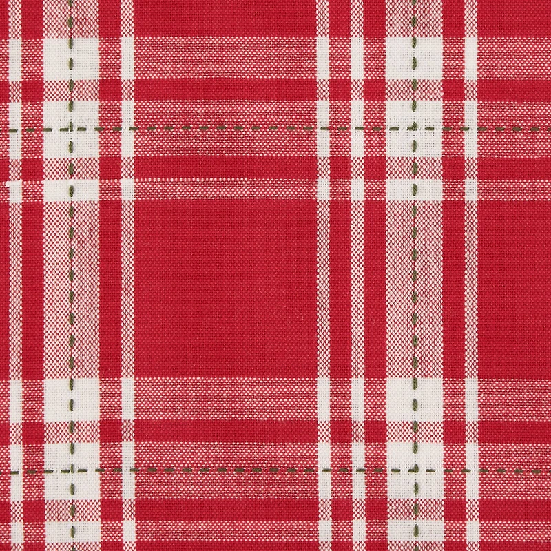 DII® Farmhouse Christmas Plaid Pillow Cover Set