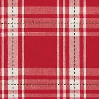 DII® Farmhouse Christmas Plaid Pillow Cover Set
