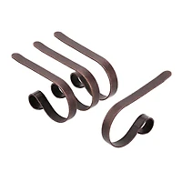 Original MantleClip® Weathered Oil-Rubbed Bronze Stocking Holders, 4ct.