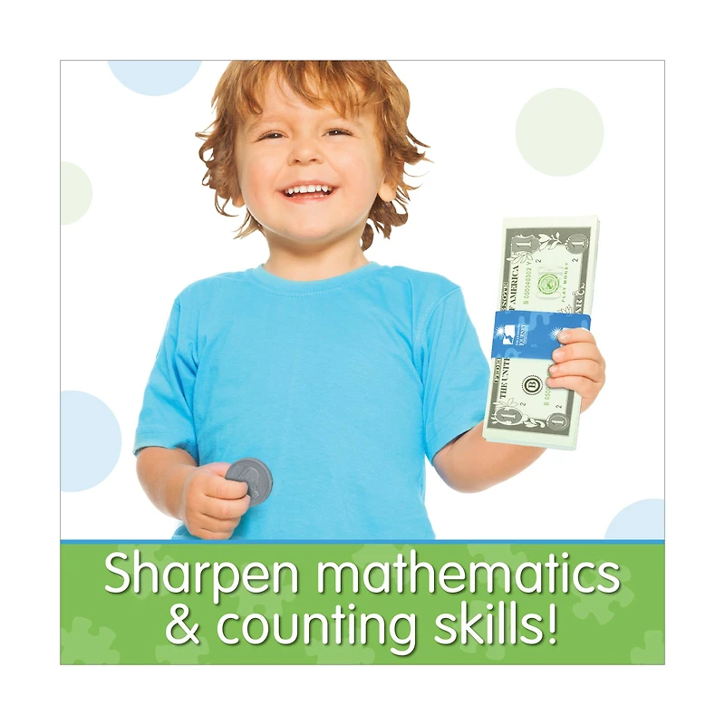 Play Money Set - Kids Bank