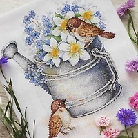 MP Studia Daffodil Lovers Cross Stitch Kit