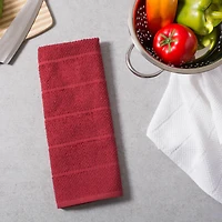 DII® Assorted Barn Red Basic Chef Terry Dishtowel (Set of 4)