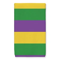 Mardi Gras Stripes Tea Towel Set