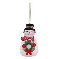 Mr. Christmas Nostalgic Ceramic Snowman Ornament 
