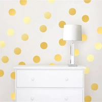WallPops Gold Confetti Dots Set