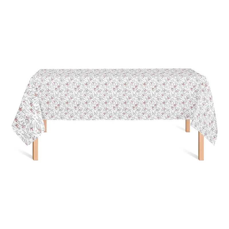 Holly And Leaves 58x102 Tablecloth
