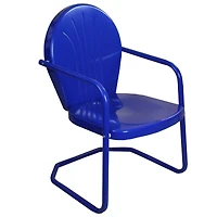 34" Outdoor Retro Tulip Armchair