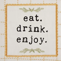 DII® Eat, Drink & Enjoy Kitchen Towels