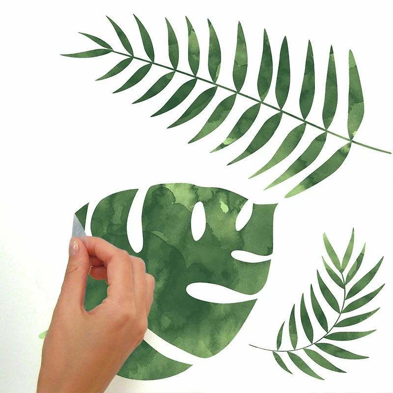 RoomMates Palm Leaves Peel & Stick Wall Decals