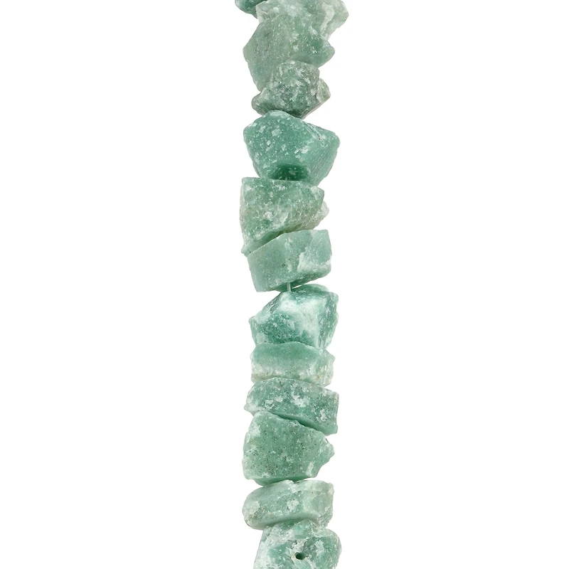 Green Dyed Aventurine Nugget Beads by Bead Landing™