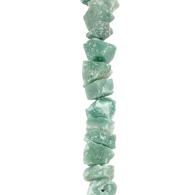 Green Dyed Aventurine Nugget Beads by Bead Landing™