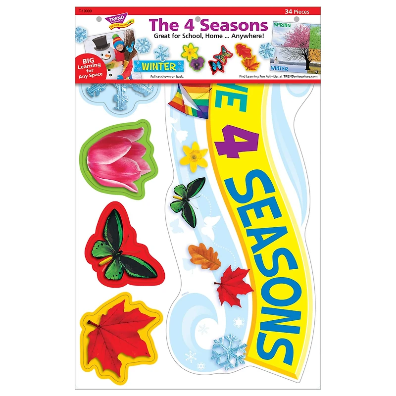 Trend Enterprises® The 4 Seasons Wipe Off Learning Set