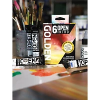 Golden® OPEN Slow-Drying Acrylics Intro Set