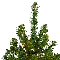 5ft. Pre-Lit Canadian Pine Artificial Christmas Tree, Clear Lights
