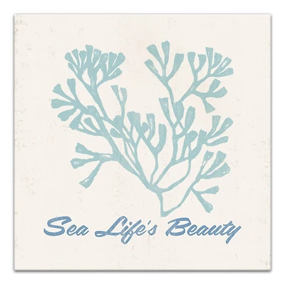 See Life's Beauty 16" x 16" Canvas Wall Art