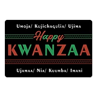 Happy Kwanzaa Floor Mat