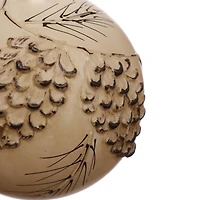4.75" Brown Pinecone Glass Ball Ornament by Ashland®