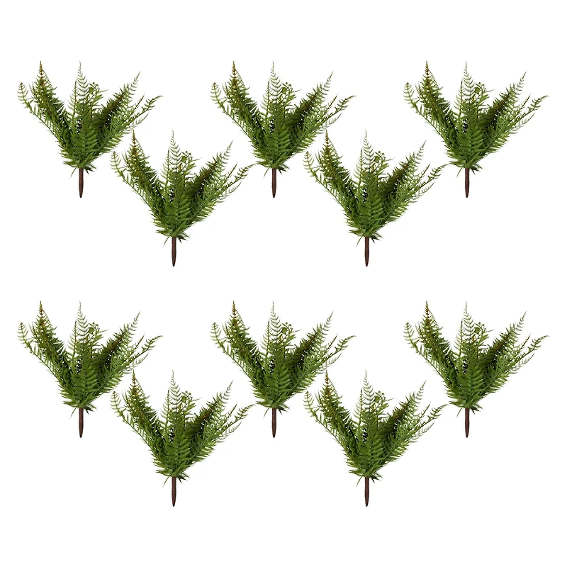 8 Pack: Green Boston Fern Bush by Ashland®