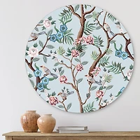 Designart - Chinoiserie With Birds and Peonies X