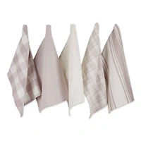 DII® Dusty Lilac Everyday Dish Towels, 5ct.