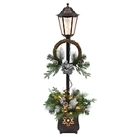 6 Pack: 4ft. Pre-Lit Christmas Lamp Post