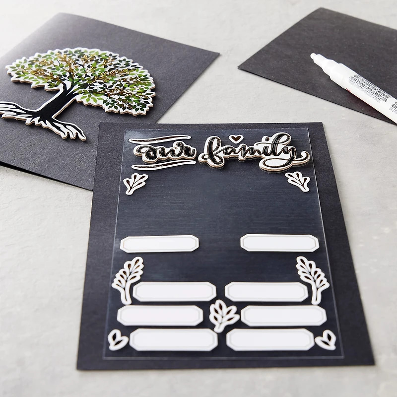 Family Tree Dimensional Stickers by Recollections™