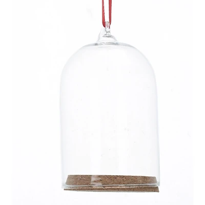 4.5" Clear DIY Glass Cloche Ornament with Cork by Make Market®