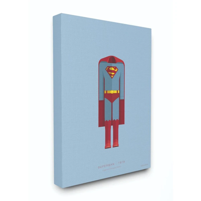 Stupell Industries Superman Fashion Design Wall Accent