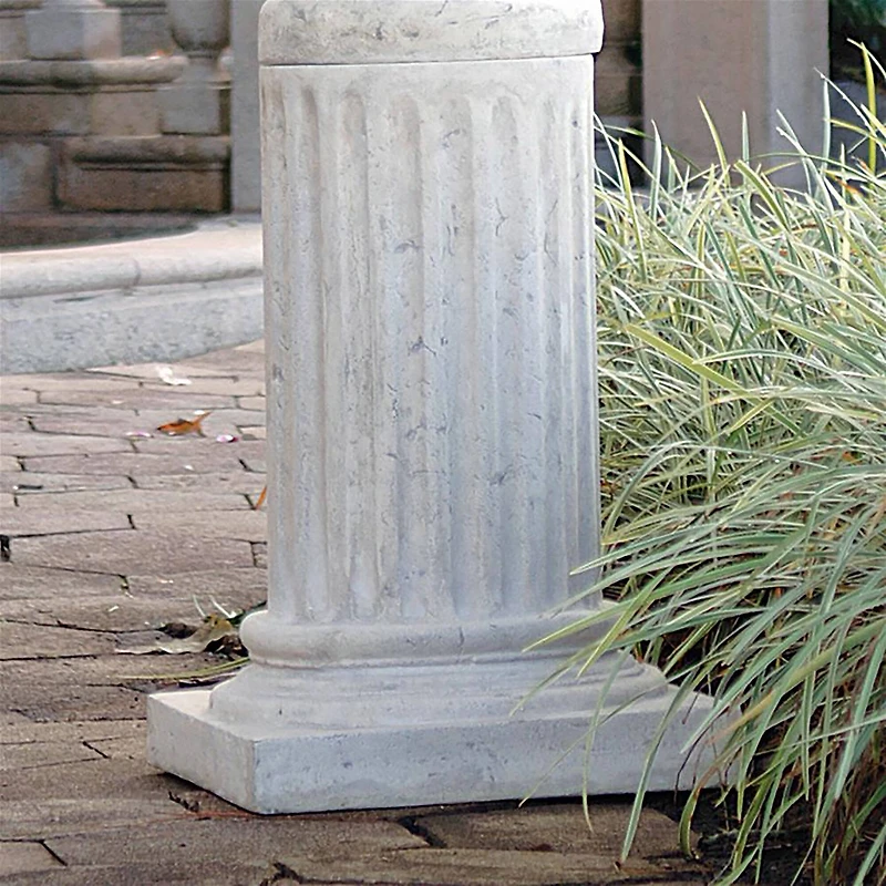 Design Toscano® 25" Large Roman Empire Column Garden Statuary Pedestal