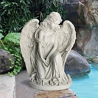 Design Toscano 19" Quiet Countenance Praying Angel Garden Statue