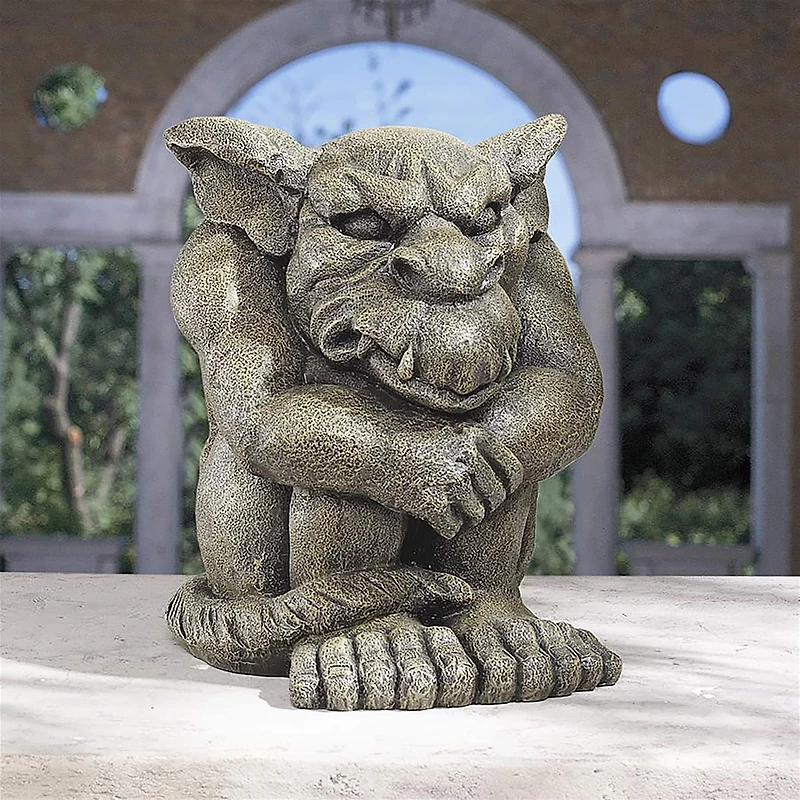 Design Toscano 12" Detest the Rest Gargoyle Statue