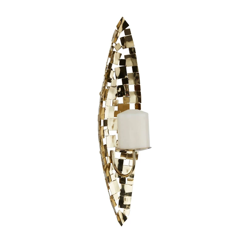 20" Gold Contemporary Wall Sconce