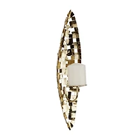 20" Gold Contemporary Wall Sconce