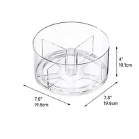 Mini Clear Plastic Turntable by Simply Tidy®