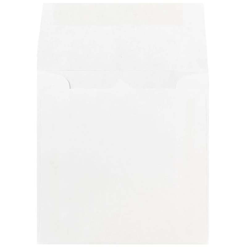 JAM Paper White Square Invitation Envelopes