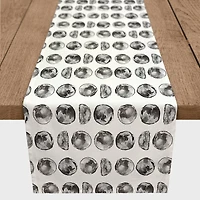 Moon Phases Pattern 16" x 90" Cotton Twill Runner