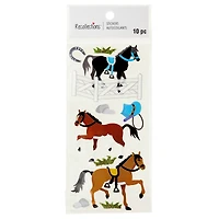 12 Pack: Horse Dimensional Stickers by Recollections™