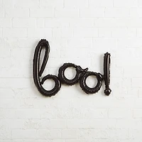 24" Black Boo! Foil Balloon by Celebrate It™