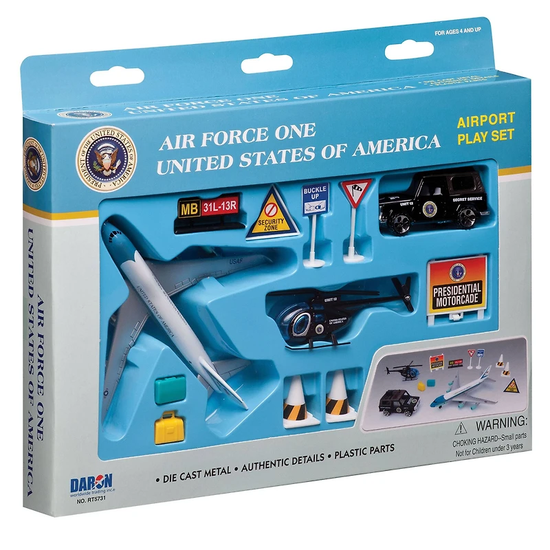 Daron® Air Force One United States of America Airport Playset
