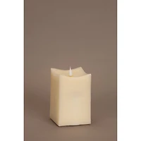 6" Simplux Squared Candle Set with Moving Flame