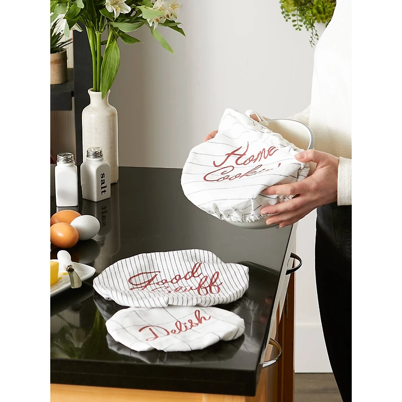Good Stuff Reusable Dish Cover Set